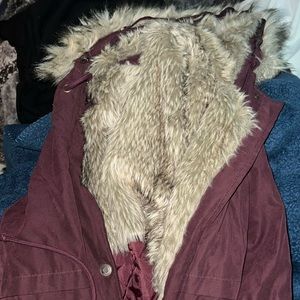Aeropostale Jacket Burgundy